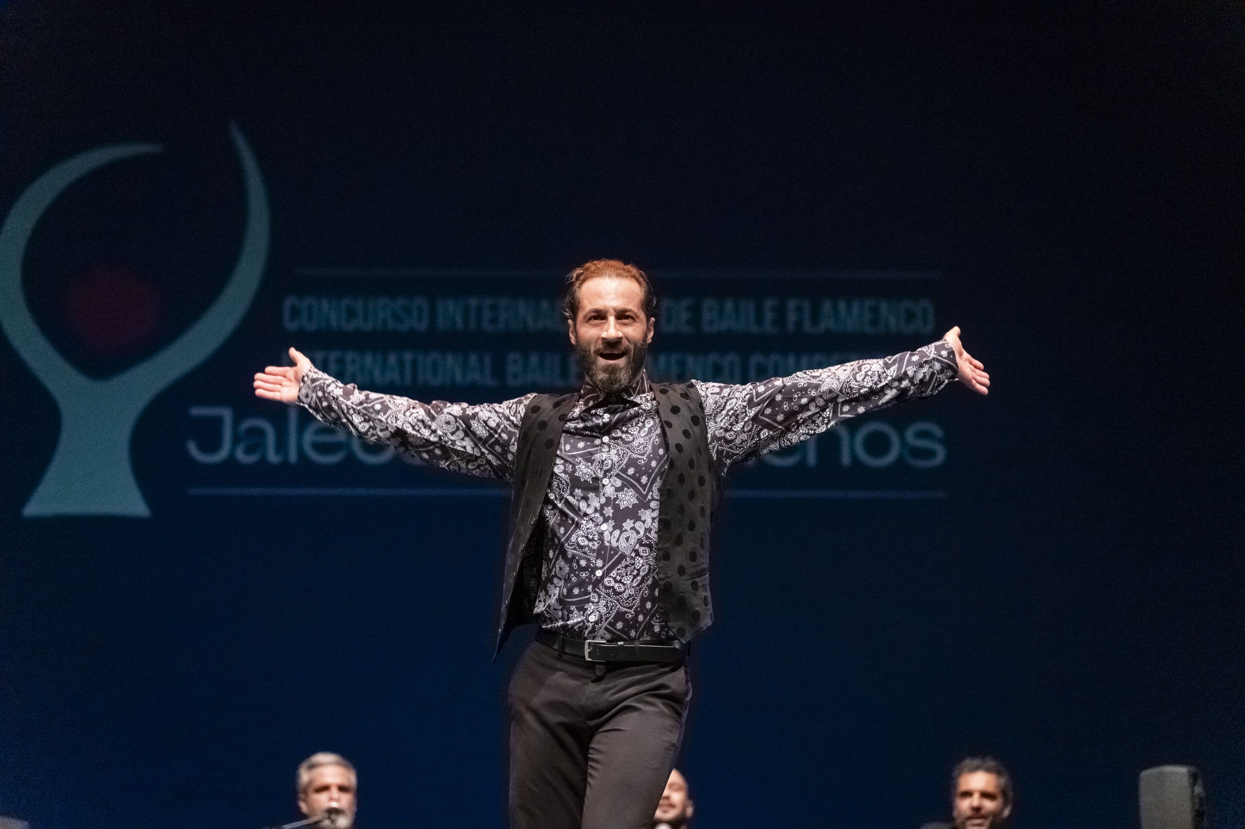 El bailaor Hugo Sánchez primer premio por Jaleos extremeños